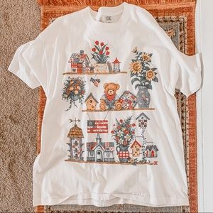 vintage 90’s oversized teddy bear t shirt NWT